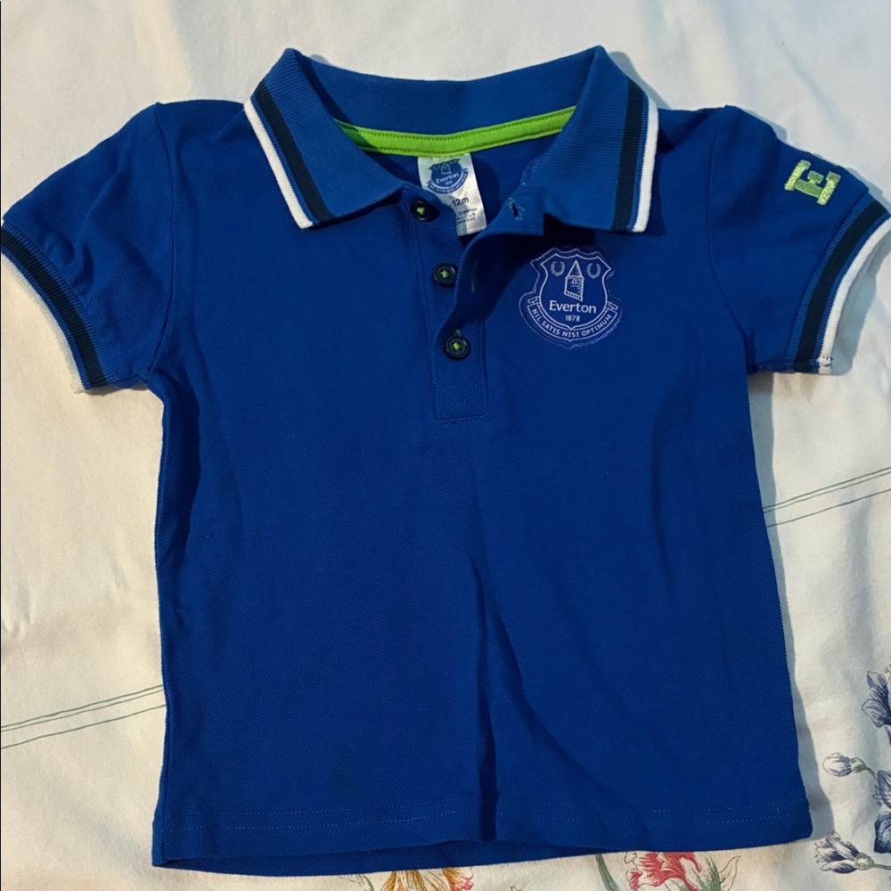 Kids Blue Polo Shirt
